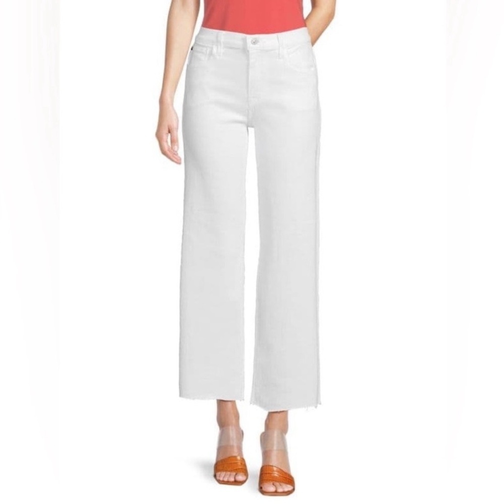 Hudson Rosalie High Rise Wide Leg Jeans
